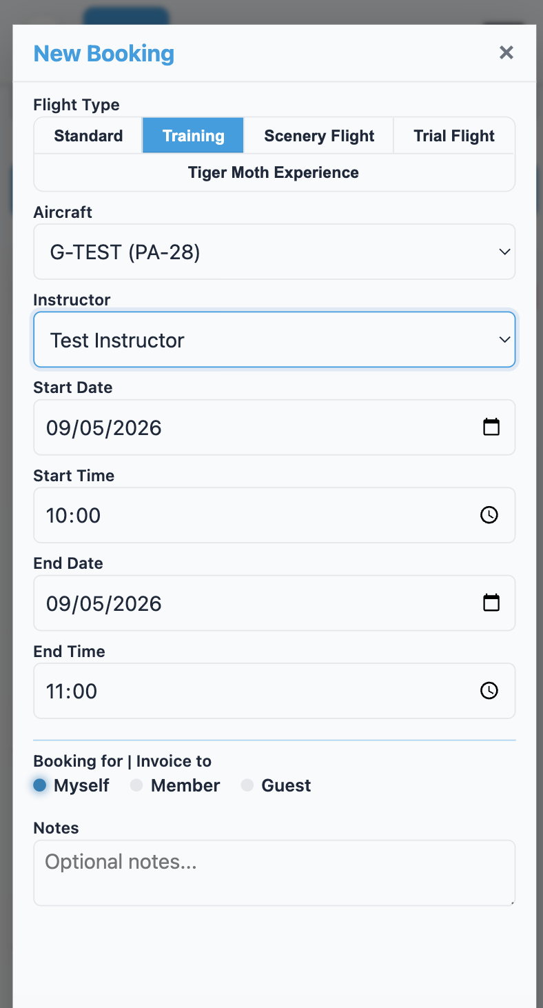 A FLOG Control Panel -mobile screenshot